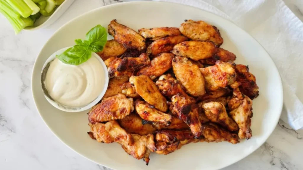 Wingstop Hot Honey Rub Recipe: Make the Viral Sweet-Spicy Wings at Home! 12 Wingstop Hot Honey Rub recipe with crispy sweet and spicy chicken wings served fresh