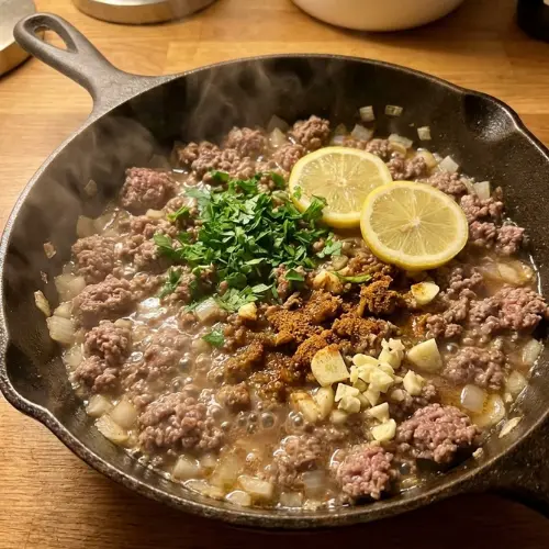 Ground Lamb Recipes 14 Easy ground lamb skillet recipe cooked with spices, herbs, and olive oil