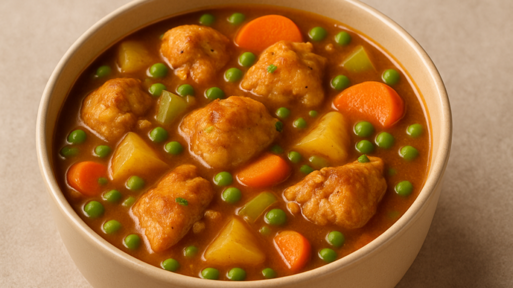How to Make the Perfect Chicken Stew Recipe 12 Hearty homemade chicken stew with vegetables in a warm, rustic bowl