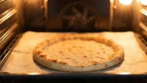 Can Chicken Pizza Crust Recipe: The Viral Low-Carb Pizza Americans Are Loving 17 Pre-baking chicken pizza crust until golden and firm in the oven