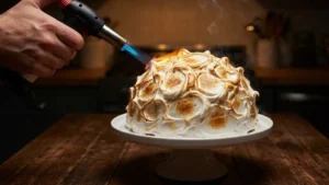 Mark Beahm Baked Alaska Recipe: The No-Fail Ice Cream Dessert Everyone Loves 18 Mark Beahm baked Alaska recipe with golden toasted meringue