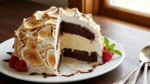 Mark Beahm Baked Alaska Recipe: The No-Fail Ice Cream Dessert Everyone Loves 20 Sliced baked Alaska dessert