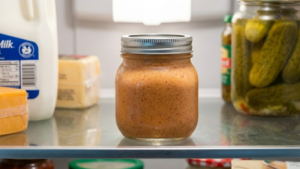 Cookout Sauce Recipe: The Creamy Southern Dip Americans Can’t Stop Loving 19 Cookout sauce being stirred until creamy and evenly colored