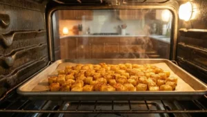 Papá Asado Recipe 18 Roasting papá asado potatoes in the oven