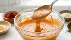 Cookout Sauce Recipe: The Creamy Southern Dip Americans Can’t Stop Loving 18 Smoked paprika, garlic powder, onion powder, and black pepper added to the sauce