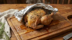 Whole Pheasant Recipes 22 Smoked whole pheasant resting on cutting board before carving