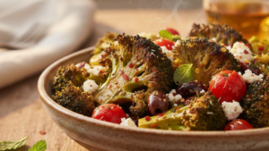 CAVA Fiery Broccoli Recipe 19 CAVA Fiery Broccoli served ready to eat