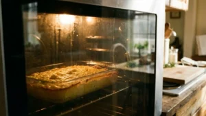 The Best Corn Pudding Recipe 20 Corn pudding baking in oven