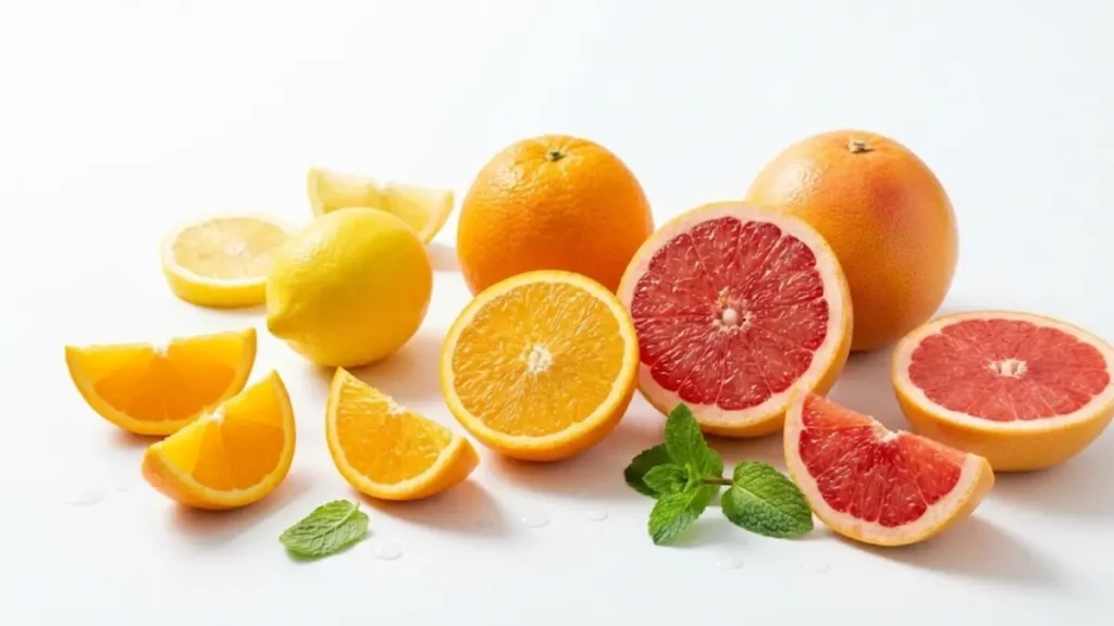 10 Foods That Promote Longevity: Science-Backed Diet for a Longer, Healthier Life 17 Fresh citrus fruits like oranges and lemons rich in vitamin C for longevity