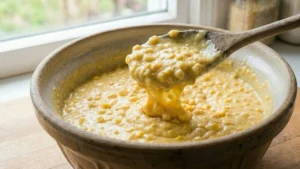 The Best Corn Pudding Recipe 22 Smooth and creamy corn pudding batter