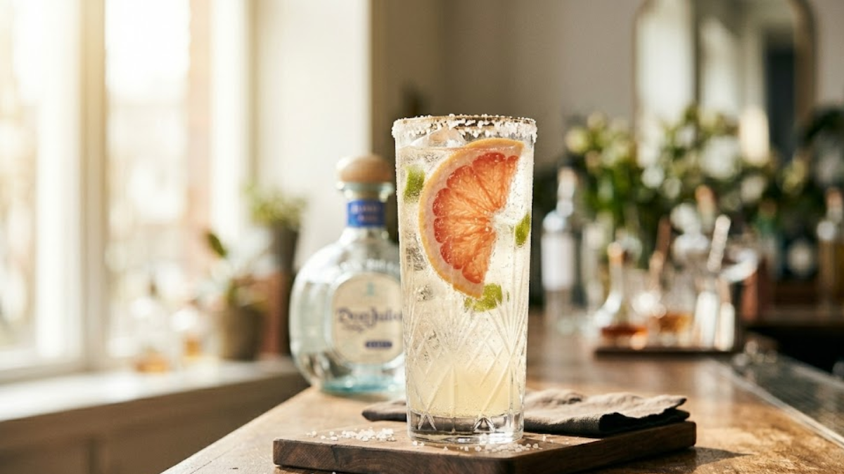 Don Julio Paloma Recipe 3 Don Julio Paloma cocktail ready to serve