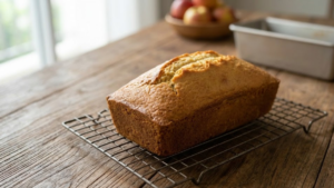Stock’s Bakery Pound Cake Recipe 22 Pound cake cooling on a wire rack after baking.
