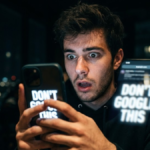 Shocked person reacting to viral internet search Alabama Hot Pocket meaning