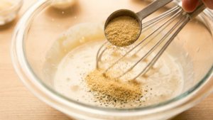 Mazzio’s Ranch Recipe 18 Adding garlic powder to ranch dressing