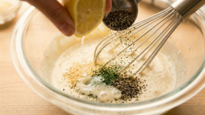 Mazzio’s Ranch Recipe 20 Adding lemon juice to ranch dressing