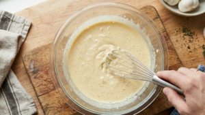 egg and milk batter for crispy blooming onion recipe