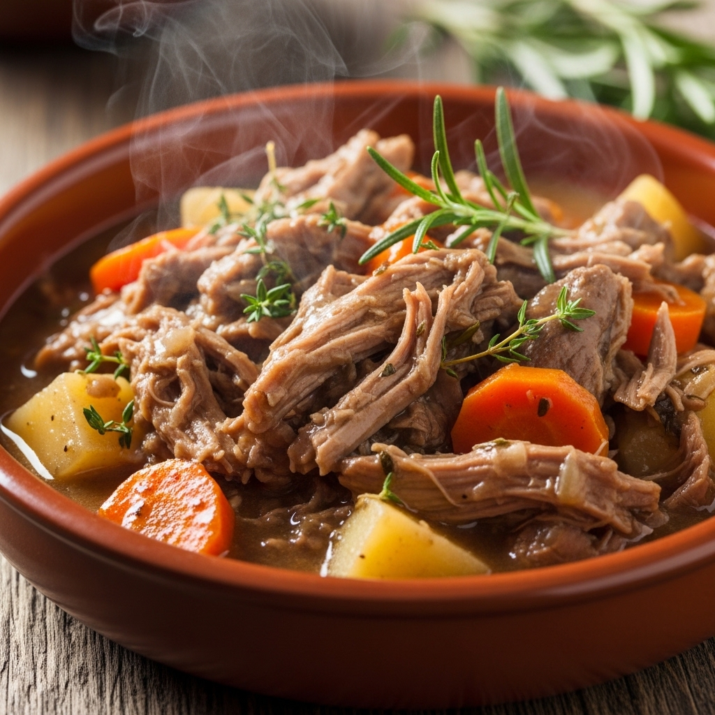 Possum Recipe: A Complete Guide to Cooking Tender, Flavorful Wild Game 13 Slow-cooked possum stew with vegetables in a rustic bowl, rich gravy and herbs