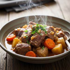 Possum Recipe: A Complete Guide to Cooking Tender, Flavorful Wild Game 21 Served possum stew in a rustic bowl